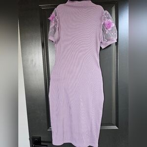 Purple Bodycon Dress